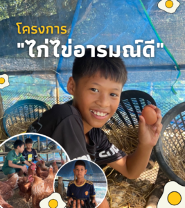 “ไก่ไข่อารมณ์ดี”