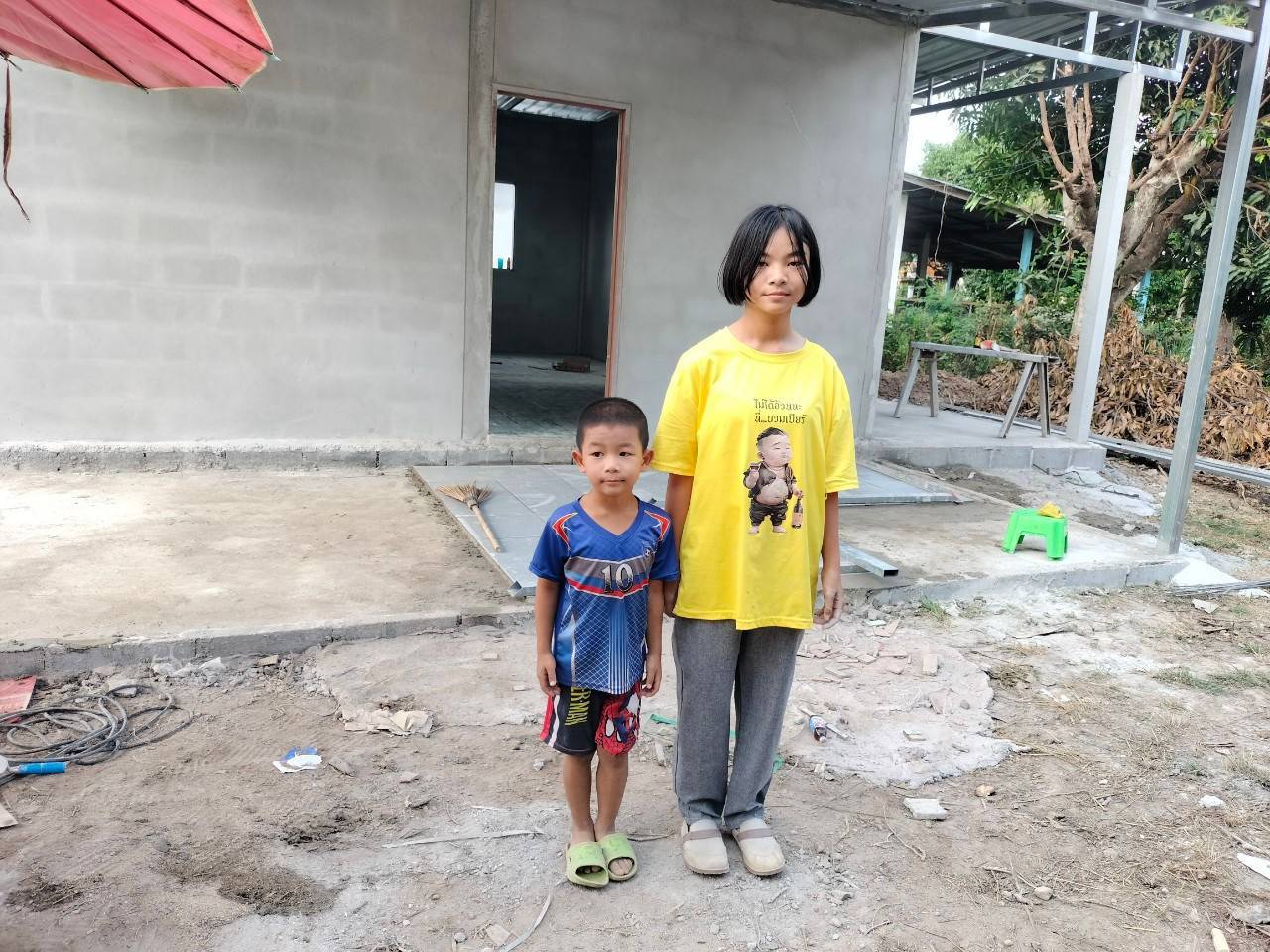 บ้านหลังใหม่ที่ปลอดภัยของน้องปิ่นและครอบครัว