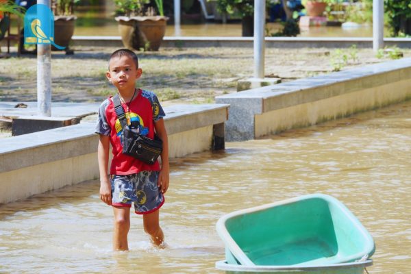 มูลนิธิบ้านนกขมิ้นลงพื้นที่ช่วยเหลือผู้ประสบอุทกภัย 3 พื้นที่ ได้แก่ นนทบุรี สงขลา และอยุธยา